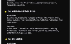 英文参考文献MLA格式模板具体怎么写？