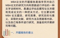 业务发展策略研究论文MBA